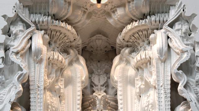 Artists Are 3D-Printing A Room That Looks Like An Alien Cathedral