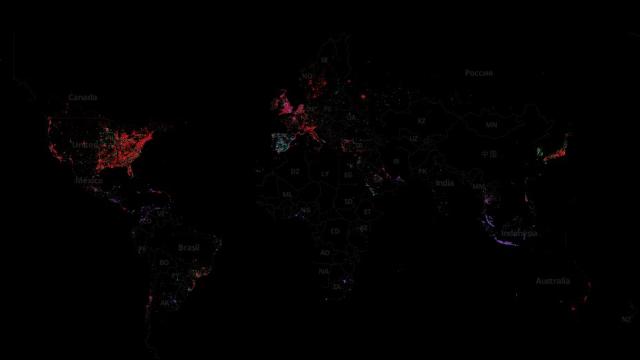 iPhone Vs Android Mapped Across The Entire World