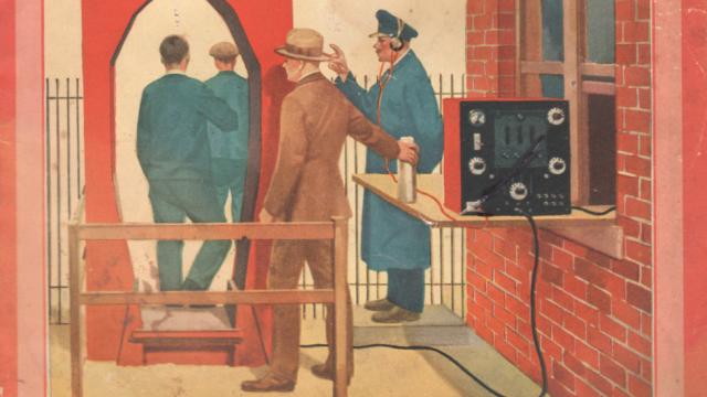 Walk-Through Metal Detectors Were Invented To Catch Thieving Employees
