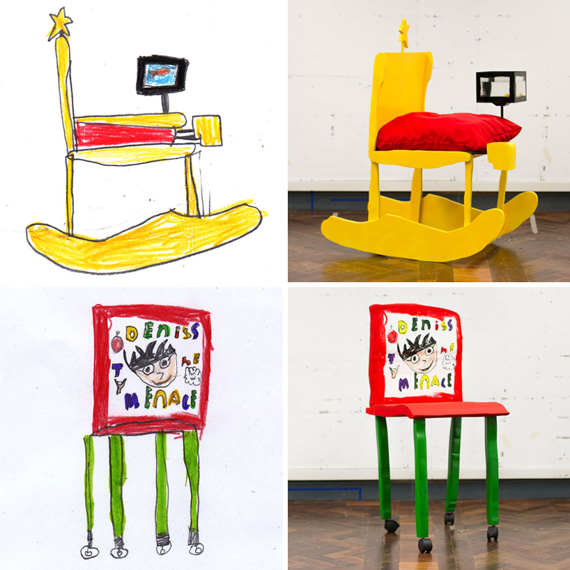 Chairs Designed By Little Kids Are Hideously Adorable