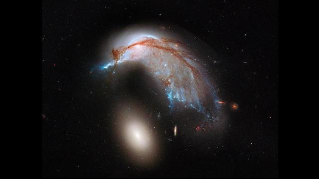 This Is What Happens When Galaxies Collide