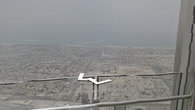 Burj Kahlifa On Street View: The World’s Tallest Building, Inside Out