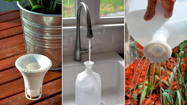 Turn A Milk Jug Into A Watering Can Without Hacking It To Bits