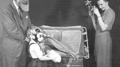 This WWII Mickey Mouse Gas Mask Was Supposed To Be Less Creepy Somehow