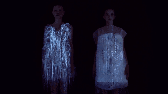These Gaze-Sensitive Garments Move When They’re Looked At