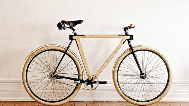 This Wooden Bicycle Is Beautifully Impractical