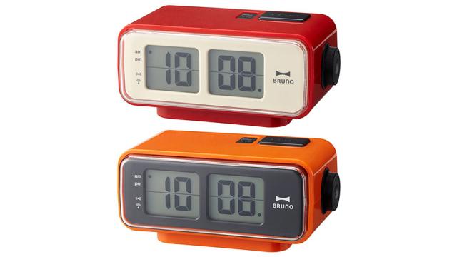 A Modern Digital Alarm Clock With Retro Flip Stylings