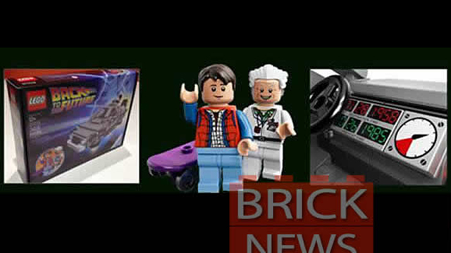 Behold The First Images Of The Official Lego Back To The Future Set!