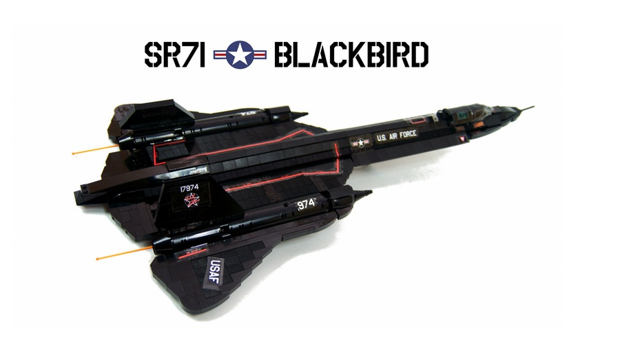 This Amazing Lego SR-71 Blackbird Will Make You Miss The Cold War