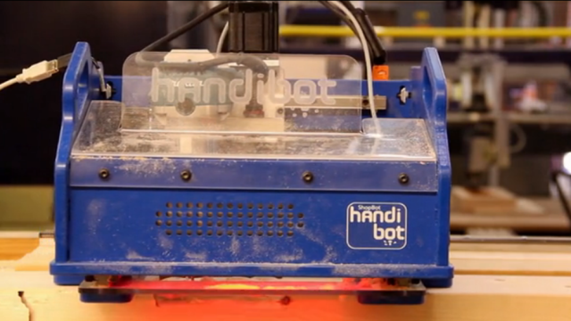 Meet Handibot, The First CNC Mill You Can Take With You