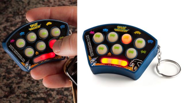 Keychain Space Invaders Puts Whac-An-Alien In Your Pocket