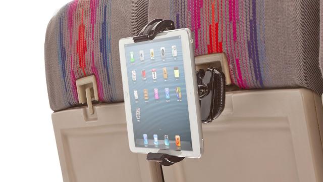 The Skyview Turns Your Tray Table Lock Into A Hands-Free Device Mount