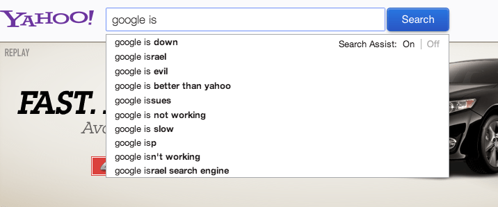 What Search Engines Think Of Each Other