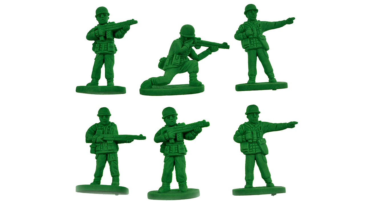 Army Men Erasers Bravely Fight The War On Error