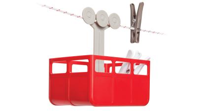 This Clothespin Cable Car Makes Laundry Day Less Depressing