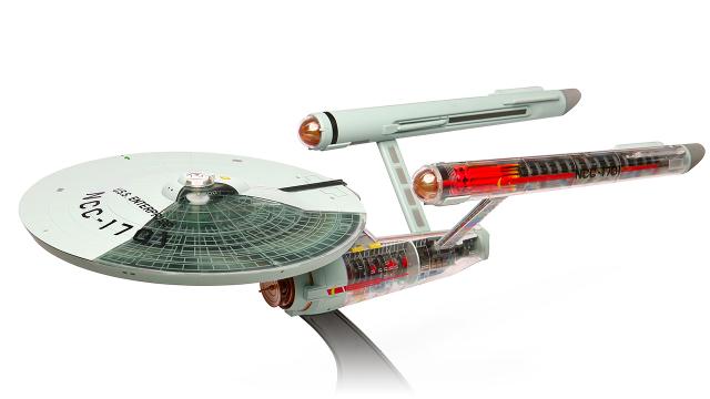 Cut-Way Enterprise Model Makes It Way Easier To Build Your Own Starship