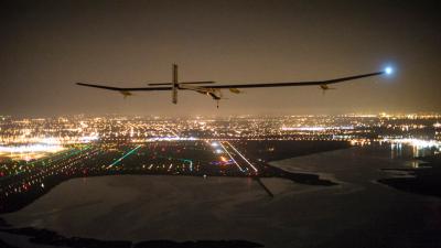 Solar Impulse Ends Cross-Country Flight With Tiny Little 8-Ft Wing Gash