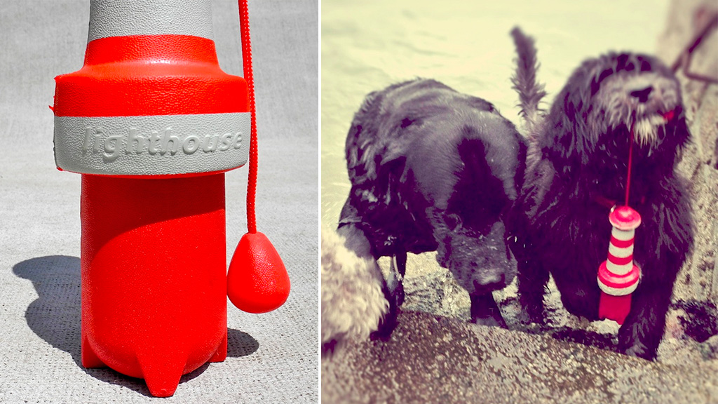 Self-Righting Floating Lighthouse Toy Is A Beacon Of Fun For Your Dog