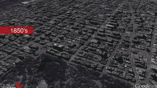 Watch Cities Rise Decade By Decade In These Amazing 3D Animations