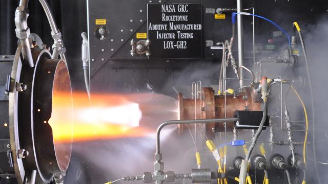 NASA’s 3D-Printed Rocket Injector Test: A Beautiful Inferno