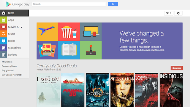 Google Play Looks A Lot Better On The Internet Now
