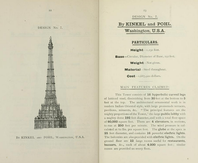 68 Plans For London’s Hilariously Misguided Response To The Eiffel Tower