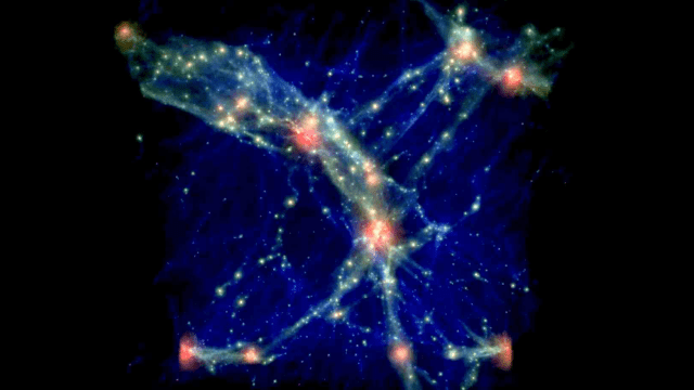 What 600 Billion Billion Kilometres Of Quasar Light Looks Like