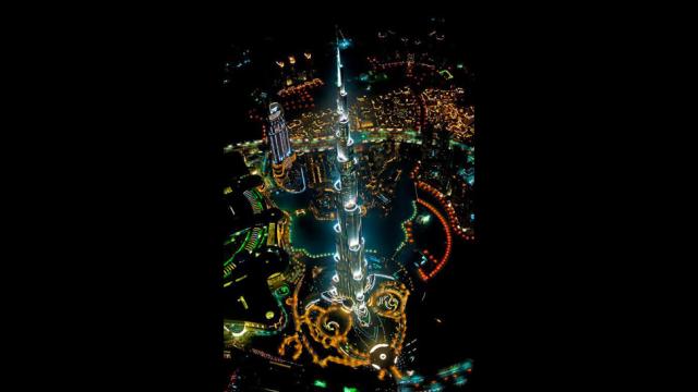 The World’s Tallest Building Looks Badass From A Helicopter