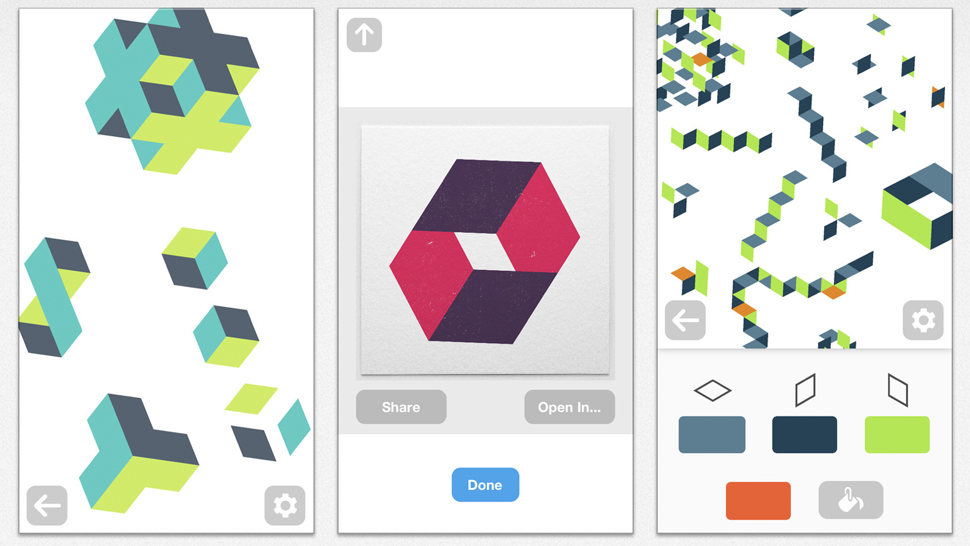 Make Tricky And Beautiful Geometric Patterns In Isometric