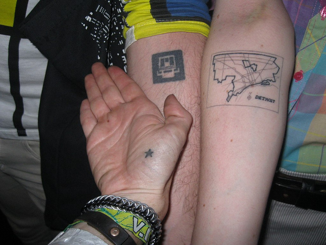 11 Map Tattoos That Pay Tribute To Cities And Their Systems