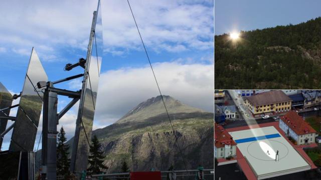 Norwegian Town Builds Artificial Sun To Light Up Five Months Of Darkness