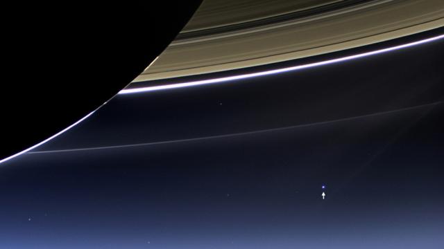 Our Pale Blue Dot Is Just This Tiny Speck From Deep Space