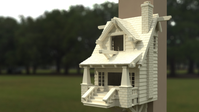 This 3D-Printed Bungalow Is The Ultimate Birdhouse