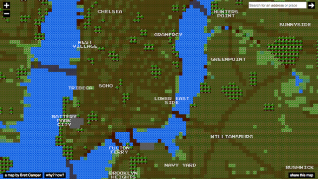 Travel The World With These Interactive 8-Bit City Maps