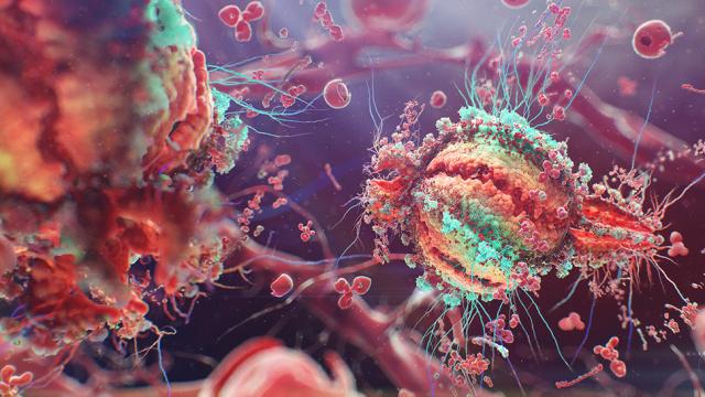 These Renderings Of HIV Show That A Deadly Virus Can Be Beautiful