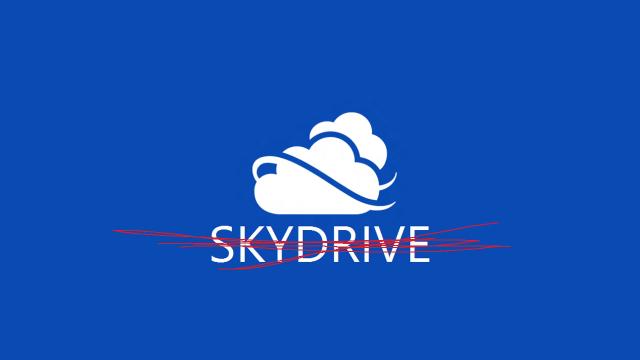 Microsoft Has To Change SkyDrive’s Name