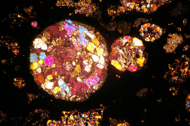 The Insides Of Meteorites Are Nature’s Stained Glass