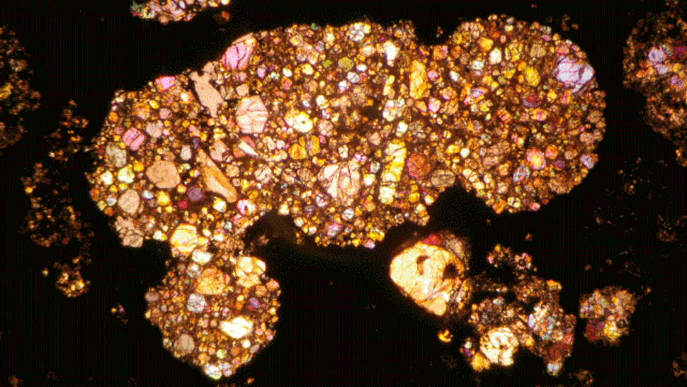 The Insides Of Meteorites Are Nature’s Stained Glass