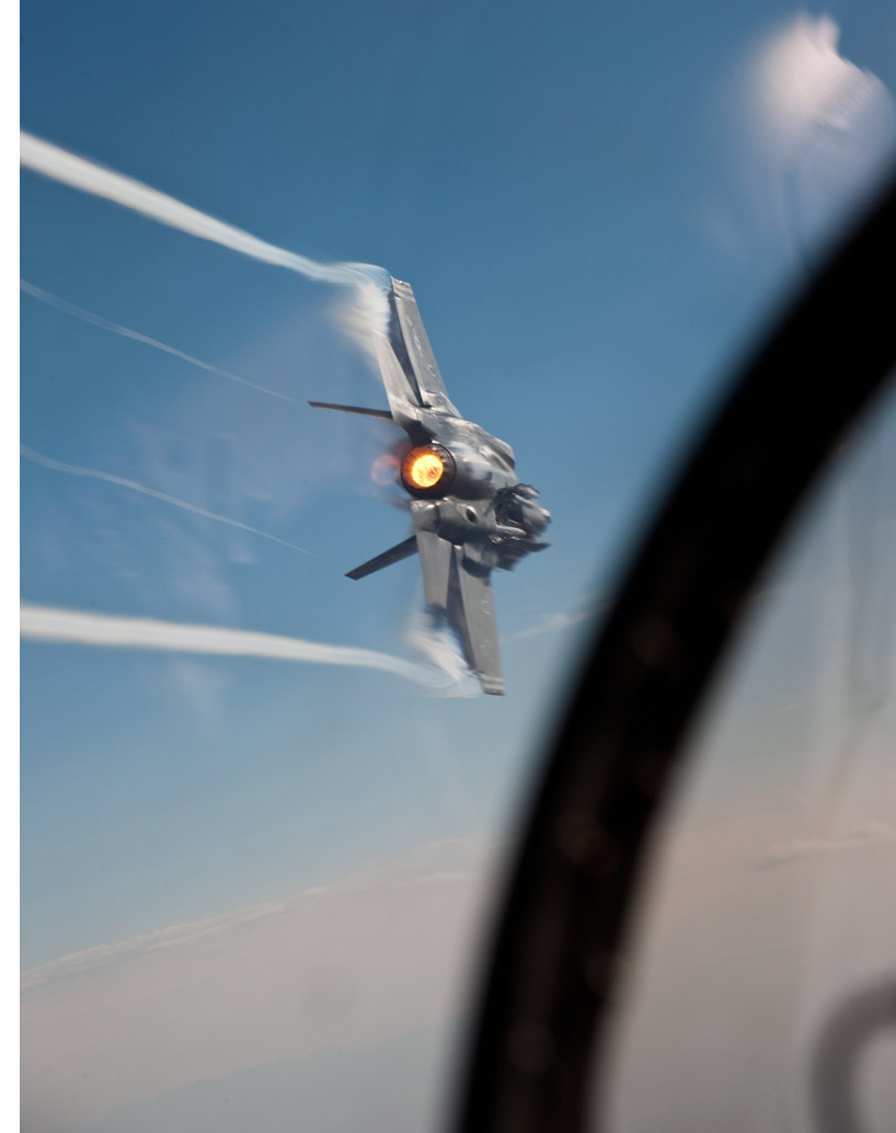This Intense Real-Life F-35 Picture Looks Like An Iron Man Frame