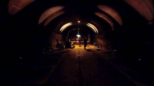 Light Show Lets You Walk Through This Tunnel For The First Time Ever