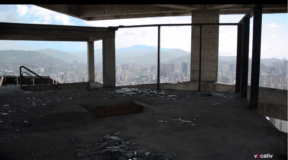 Rare Video From Inside A 45-Storey Venezuelan Slum