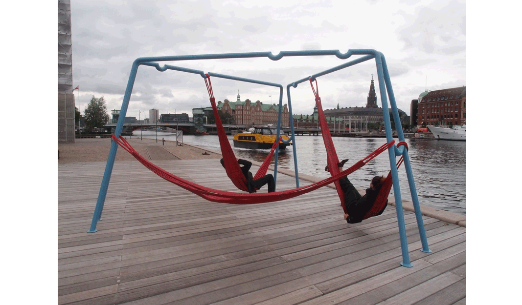 Adjustable Firehose Swings Turn The World Into A Playground