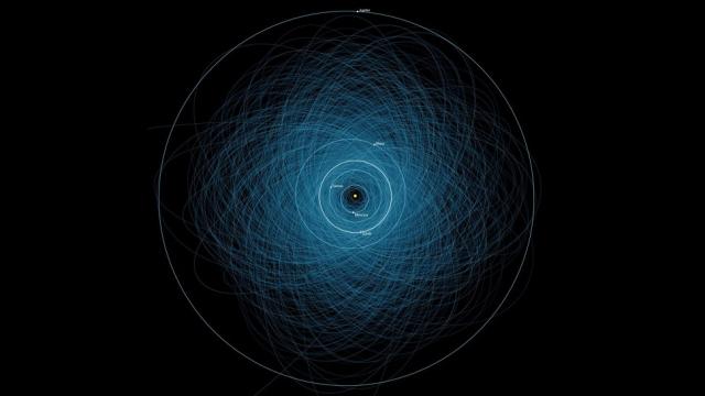 The Orbits Of 1400 Asteroids NASA Says Could Smash The Earth