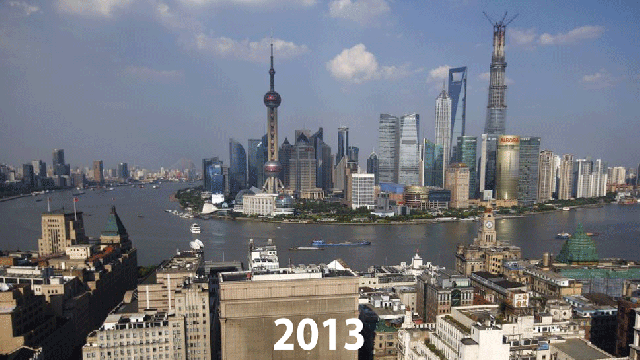 Shanghai’s Insane, 26-Year Transformation Summed Up In Two Photos