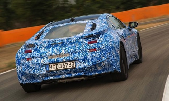 The Incredible BMW i8 Spotted In The Wild Packing Gorilla Glass Windows