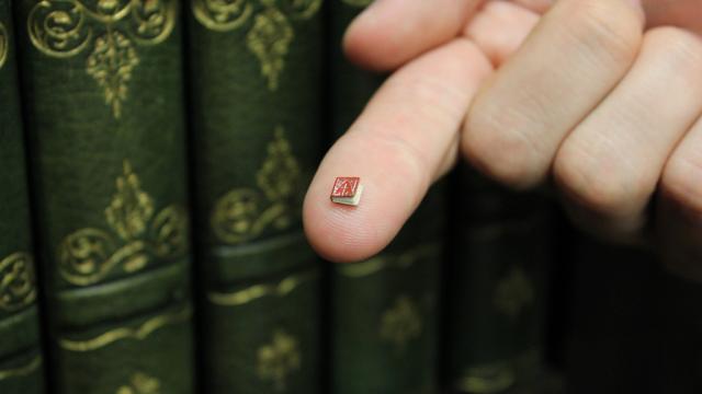 How A Librarian Figured Out What Was Written In This Microscopic Book