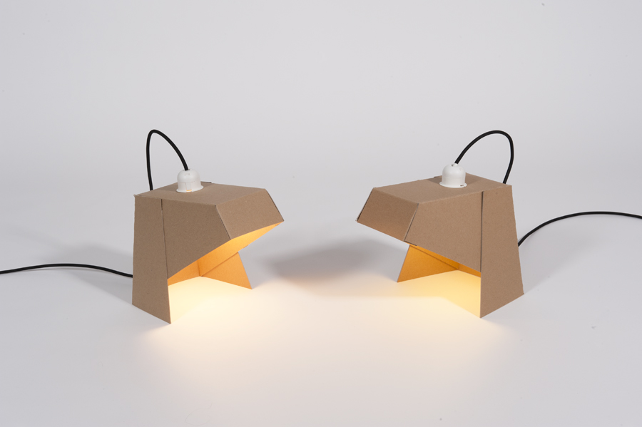 8 Amazingly Clever Lamps Made From Plain Old Cardboard