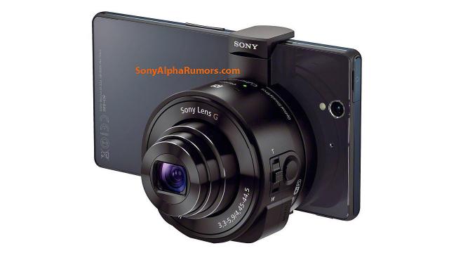 Leaked Photos Of Sony’s Lens Cameras That Piggyback On Your Smartphone
