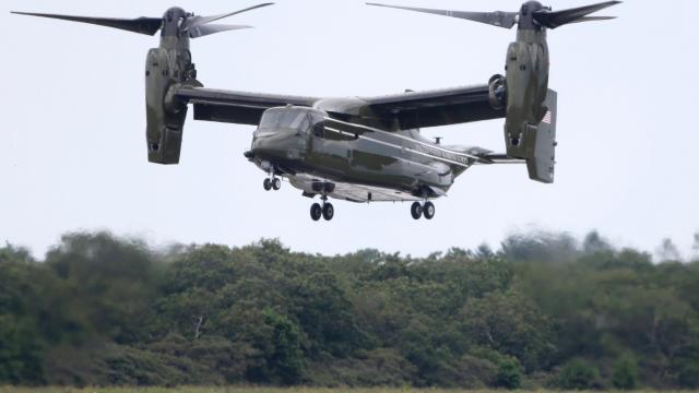 Monster Machines: US President Gets Personal Osprey He’s Not Allowed To Use