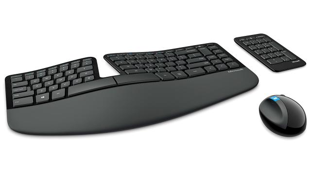 Microsoft’s Sculpt Ergonomic Keyboard Is Easy On Wrists And Eyes Alike